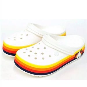 Retro Disney Platform Crocs